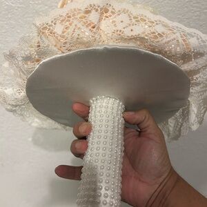 Elegant Cream Lace Party Bouquet